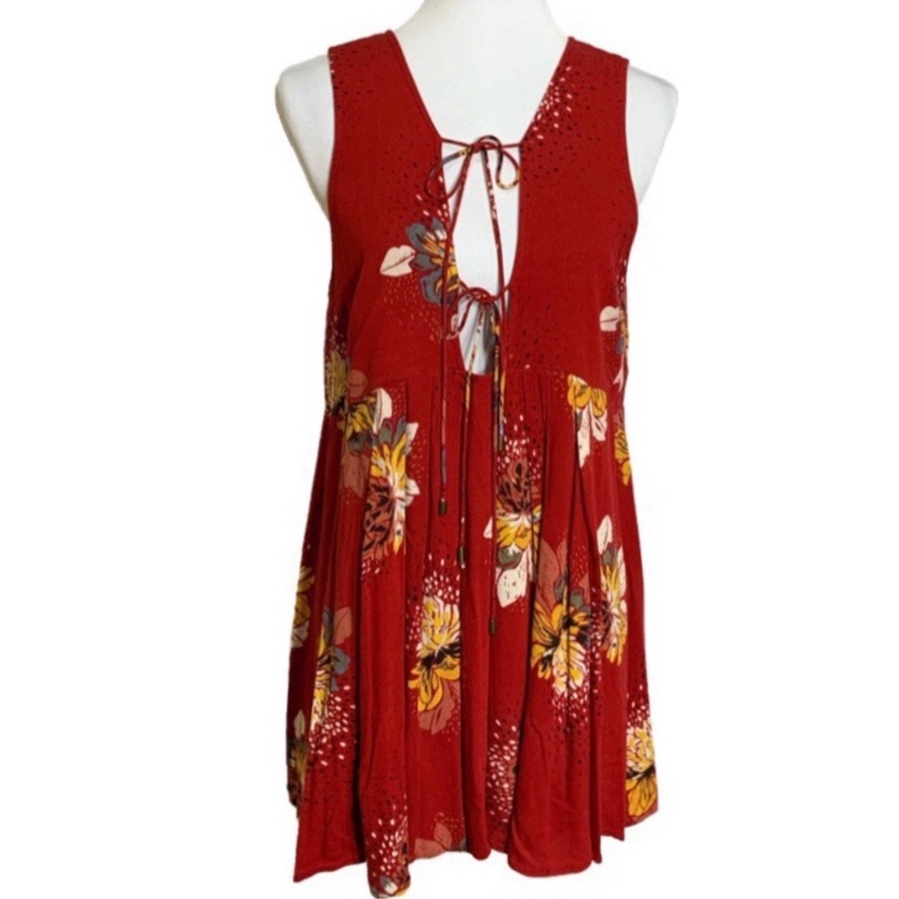 NWOT Free People  floral dress or a tunic. - Picture 5 of 5